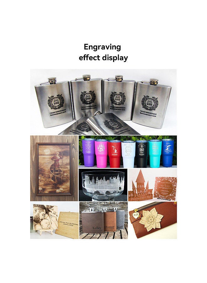 ATOMSTACK - A5 M50 PRO Desktop DIY CNC Laser Engraving Cutting Machine with 410x400mm Engraving Area Fixed-Focus Ultra-Fine Laser with Eye Protection - Image 1