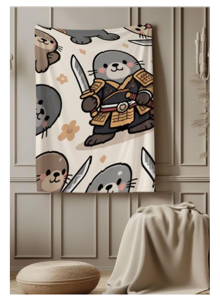 general Flannel thin blanket (warm and comfortable, suitable for sleep, gaming, dust removal and sandproof) 150cm*200cm - 476 - Image 4