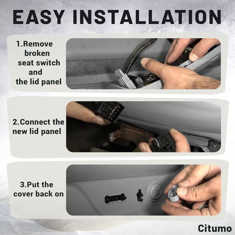 Citumo 25974714 Power Seat Switch Adjust Switch Front Left Driver Side for Buick Chevy Cadillac GMC Adjuster Button Switch - Image 4