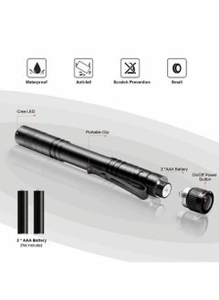 Excefore LED 8000Lumens Portable Hot Bright USB Rechargeable Pen Pocket Torch Light Lamp  - Image 5