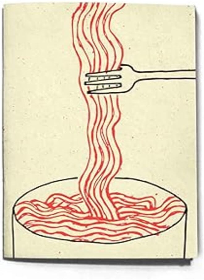 Generic - THE INKJECTION A5079L, A5 Notebook Spaghetti design - Image 1