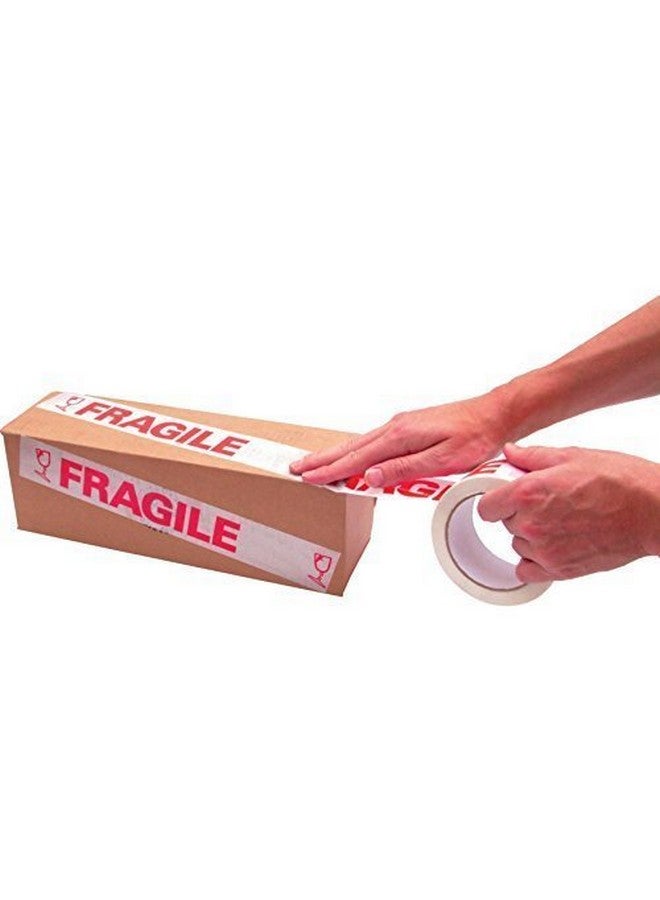وندر شريط تغليف شحن مطبوع عليه عبارة "مقبض هش بعناية" مقاس 2 بوصة/48 مم × 65 مترًا - Image 5