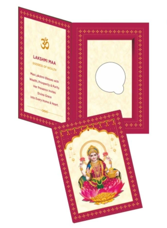 KHUSHBOO JEWELS 999 PURE SILVER 1 GM LAKSHMI  COIN - Image 5