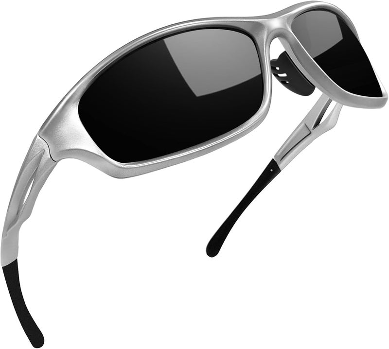 Joopin Polarized Sports Sunglasses for Men & Women – UV400 Wrap-Around Shades for Driving, Cycling & Hiking - Image 2
