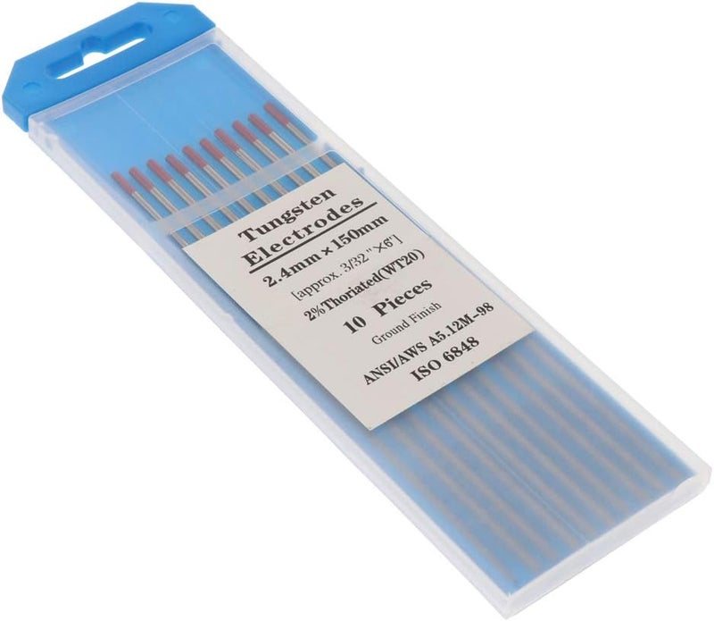 klarako 2.0% Thoriated Red Tungsten Electrodes for TIG Welding(10 Pieces) 2.4mmklarako4.0mm klarako2.4mm - Image 5