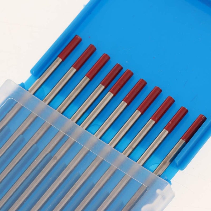klarako 2.0% Thoriated Red Tungsten Electrodes for TIG Welding(10 Pieces) 2.4mmklarako4.0mm klarako2.4mm - Image 1