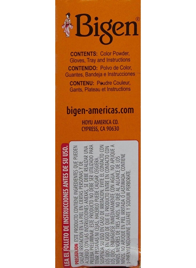 Bigen Hair Coor 58 Black Brown Noir Naturel 0.21 Oz - Image 3