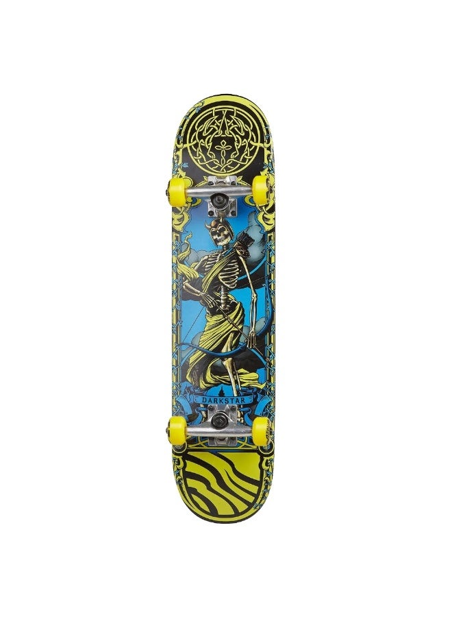 Darkstar Arrow Yellow 7.5" x 31.1" Complete Skateboard - Image 1
