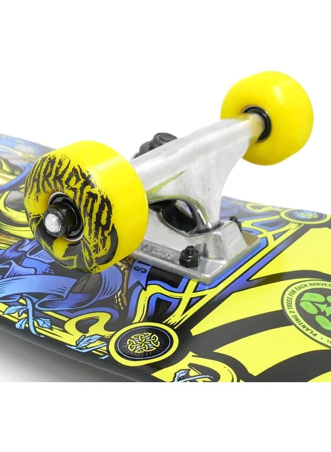 Darkstar Arrow Yellow 7.5" x 31.1" Complete Skateboard - Image 4