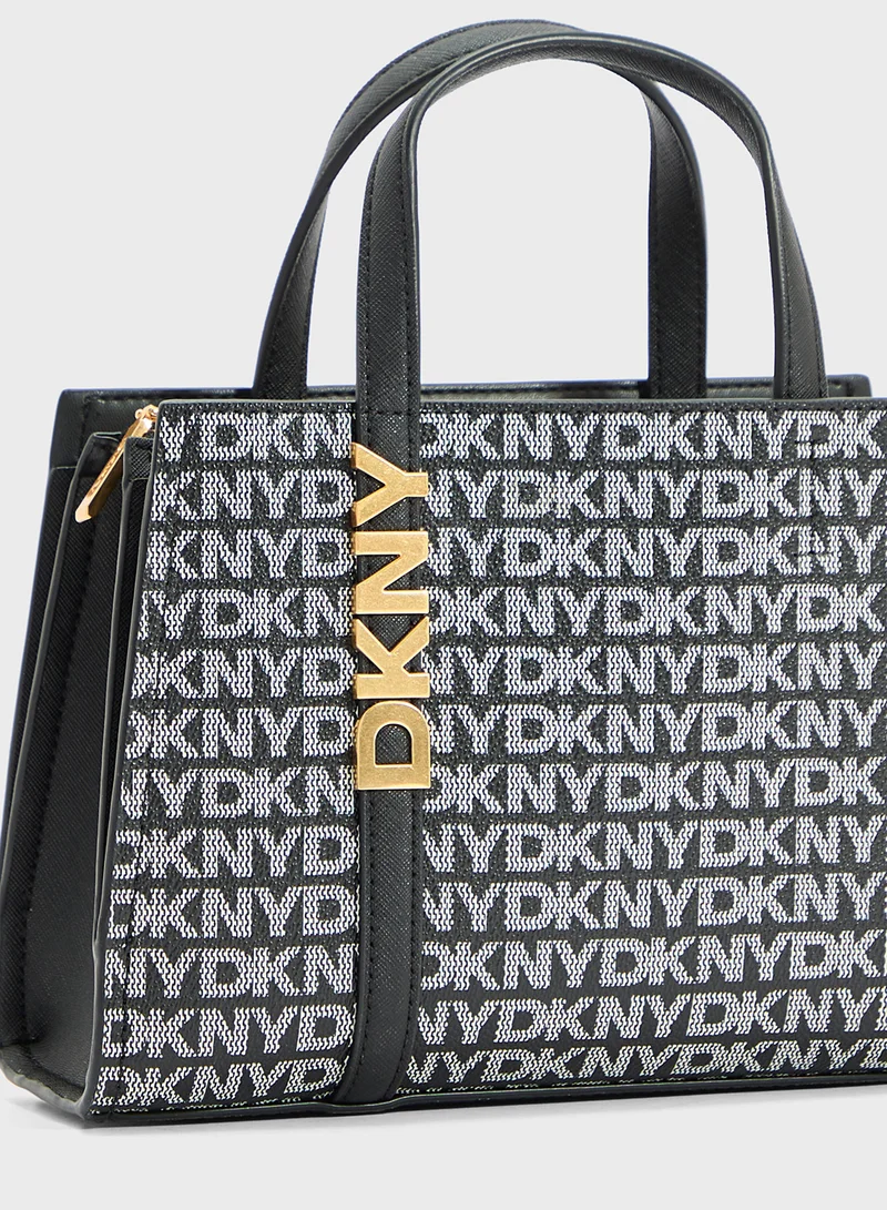 دكني Avril Logo Zip Through Satchel