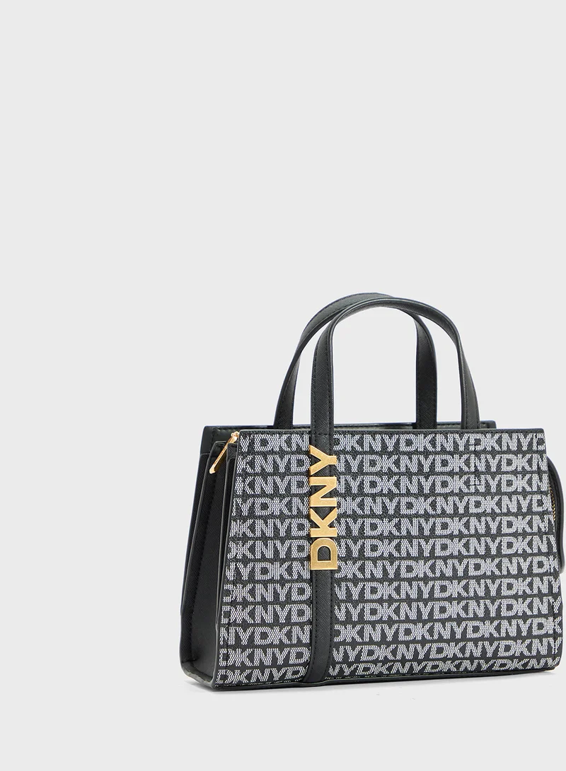 دكني Avril Logo Zip Through Satchel