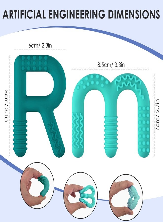ERKOON Sensory Chew Toys for Autistic Children, 4 Pack Silicone Chewy Tube Oral Motor Tools for Sensory Kids with Autism, Biting, ADHD, SPD, Chewies with Special Needs, Teething Sticks Toys - Image 4