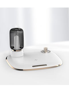 Recci Bedside lamp, lamp with wireless charger and USB charging port, wireless charger table lamp, bedroom lamp with mobile holder, dimmable desk lamp, 3 color modes, soft light for bedroom  - Image 3