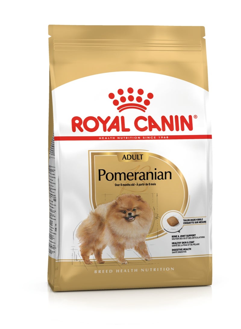 ROYAL CANIN Breed Health Nutrition Pomeranian Adult 1.5kg - Image 1
