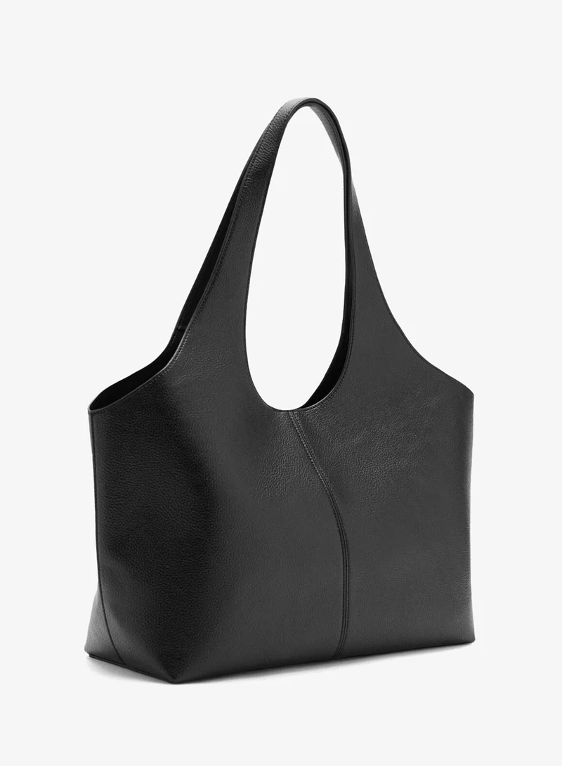 Mango Large Shopper Bag