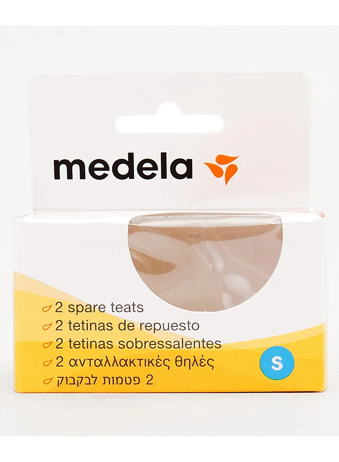 Medela Baby Feeding Bottle Spare Teats Slow Flow, 2 Pieces