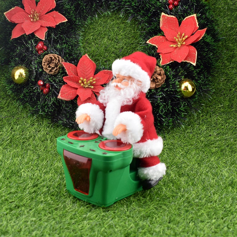 Parachute Old Man Climbing Chimney Climbing Ladder Climbing Beads Old Man Christmas Doll Climbing Rope Climbing Ladder Christmas Gift Toy - Image 1