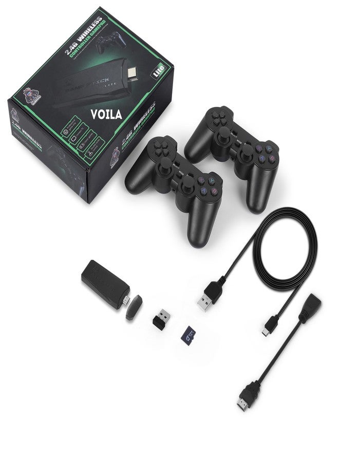 Voila M8 Retro Gaming Console, Video Game Console for TV, Gaming Controller, Games Stick, Gamepad, Portable Box. CE, ROHS and BIS Certified, Original Unit. - Image 1