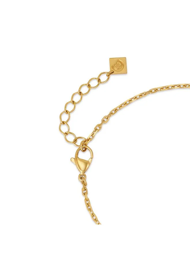CERRUTI 1881 Sabrina Sabrina Gold Plated Stainless Steel Chain Bracelet for Women 170mm for Women | Best Price UAE