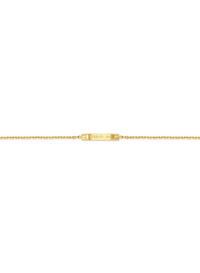 CERRUTI 1881 Sabrina Sabrina Gold Plated Stainless Steel Chain Bracelet for Women 170mm for Women | Best Price UAE