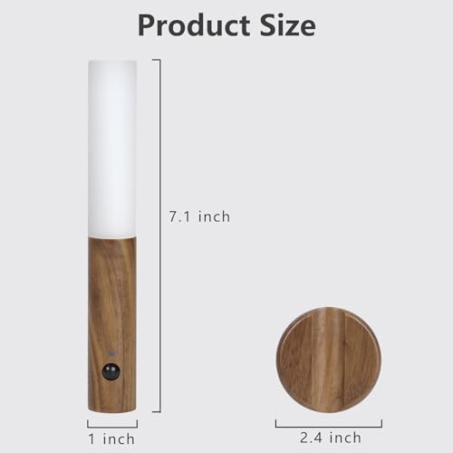 GREEN WHITE Wireless Stick-on Induction LED Lamp – Motion Sensor Night Light for Closet, Cabinet, Hallway, Rechargeable & Energy Efficient, Stairs, Wardrobe, Bedroom, Under Cabinets, Home - Image 2