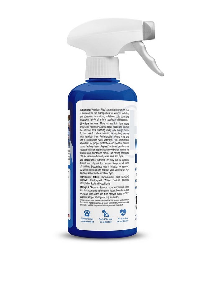 Vetericyn Plus Horse Wound Care Spray | Equine Healing Aid And Skin Repair, Clean Wounds, Relieve Itchy Skin. 16 Ounces  - Image 3