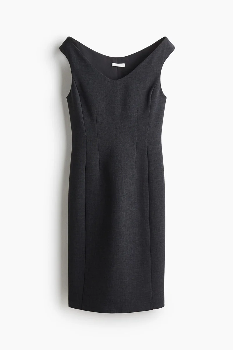H&M Off-the-shoulder pencil dress