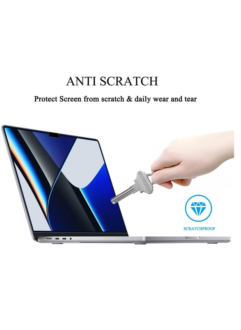 Generic 1Pack Anti Blue Light Anti Glare Screen Protector for MacBook Pro 14 inch M4/M3 /M3 Pro /M3 Max /M2 Pro /M2 Max /M1 Pro /M1 Max, 2024 New MacBook Pro 14.2 Inch Laptop, Eyes Protection Filter Reduces Eye Strain  - Image 5