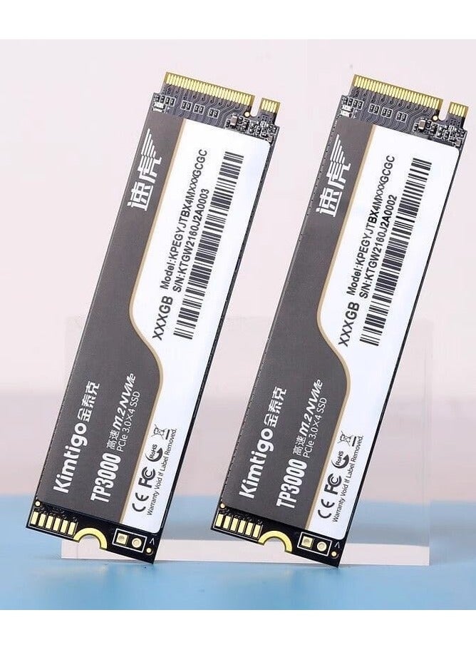 كيمتيجو محرك أقراص الحالة الصلبة الداخلي Kimtigo TP3000 SSD بسعة 256 جيجابايت M.2 2280 NVMe PCIe Gen 3×4 لأجهزة الكمبيوتر المحمولة وأجهزة الكمبيوتر المكتبية وعشاق الكمبيوتر الشخصي ولاعبي الألعاب - Image 2