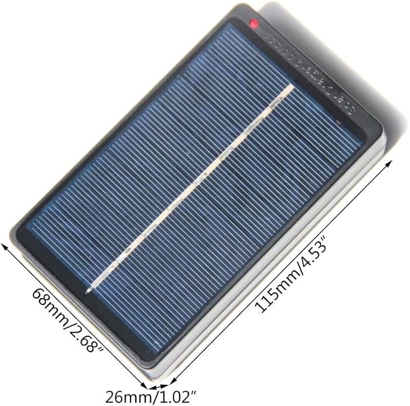 1W 4V Solar Battery Charger Portable Power Box for AA AAA Batteries - Image 3
