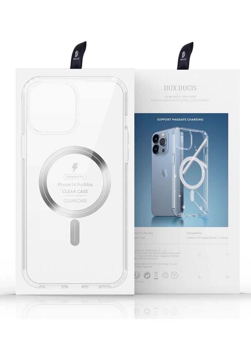 DUX DUCIS Dux Ducis Clin magnetic case for iPhone 14 Pro compatible with MagSafe transparent  - Image 5