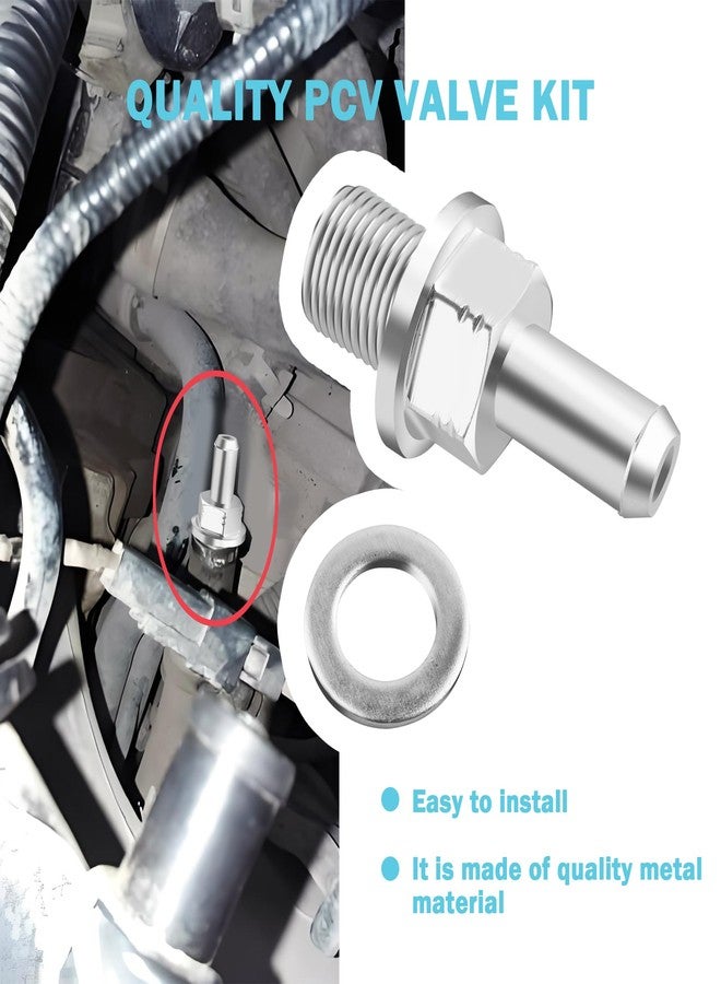 Stacool صمام تهوية علبة المرافق (PCV) بديل من ستاكول، رقم القطعة الأصلية 17130-PND-A01 و17130-RBB-A01، طقم صمام تهوية علبة المرافق متوافق مع أكورا ILX وRSX وNSX وهوندا فيت وCR-V وHR-V وسيفيك وأكورد، من ستاندرد أوتوموتيف أكسسوارات. - Image 5