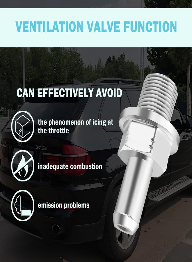Stacool صمام تهوية علبة المرافق (PCV) بديل من ستاكول، رقم القطعة الأصلية 17130-PND-A01 و17130-RBB-A01، طقم صمام تهوية علبة المرافق متوافق مع أكورا ILX وRSX وNSX وهوندا فيت وCR-V وHR-V وسيفيك وأكورد، من ستاندرد أوتوموتيف أكسسوارات. - Image 4