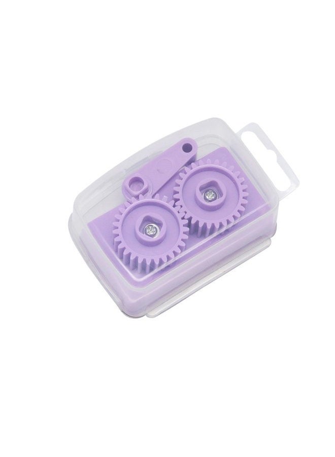 LUTIONS Cuziss Purple Hand-operated Quilling Crimper, Paper Slip Wave Shape Making Tool DIY Making Tool, Quilling Tool with Little Storage Case - Image 3