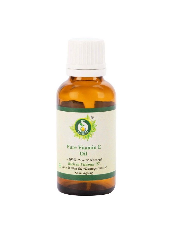 r v essential 100% Pure And Natural Vitamin E Oil 10Ml  - Image 1