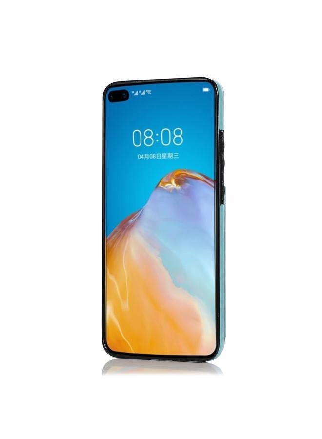 Zaboon Case For Huawei P40 Double Buckle Mandala Pattern PU+TPU Protective Case with Card Slots & Holder & Photo Frame - Image 3