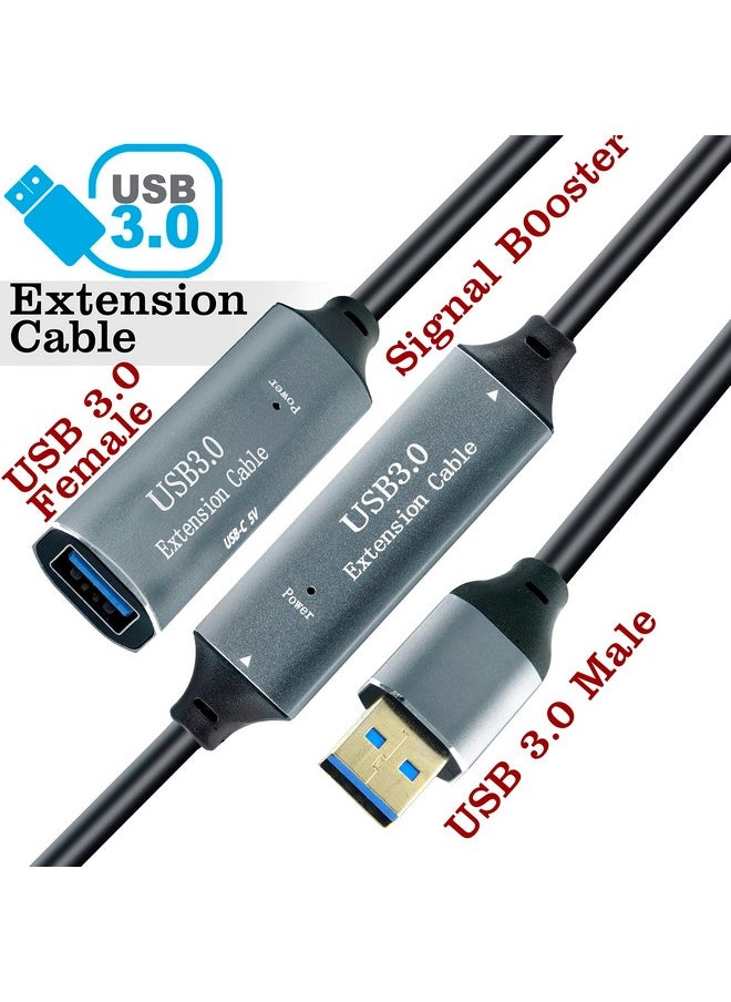 Storite Storite 15 Meter Active USB 3.0 Extension Cable USB 3.0 Male to Female Extender Cord with Signal Booster Compatible with Game Consoles, Printer, Camera, Steam VR, Flash/Hard Drive, Laptop  - Image 3