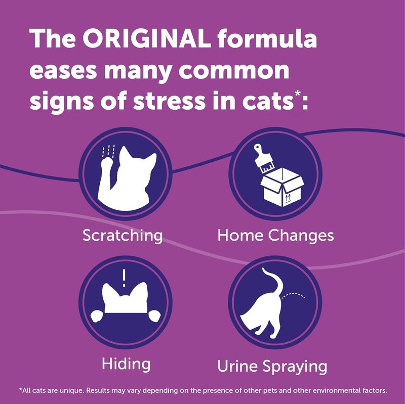 Feliway ® Classic 3 x 30 Day Cat Calming Refills for Pheromone Diffuser, 3 x 48ml Value Pack - Helps Reduce Common Signs of Stress in Cats & Kittens, Enhanced Calming - Image 5