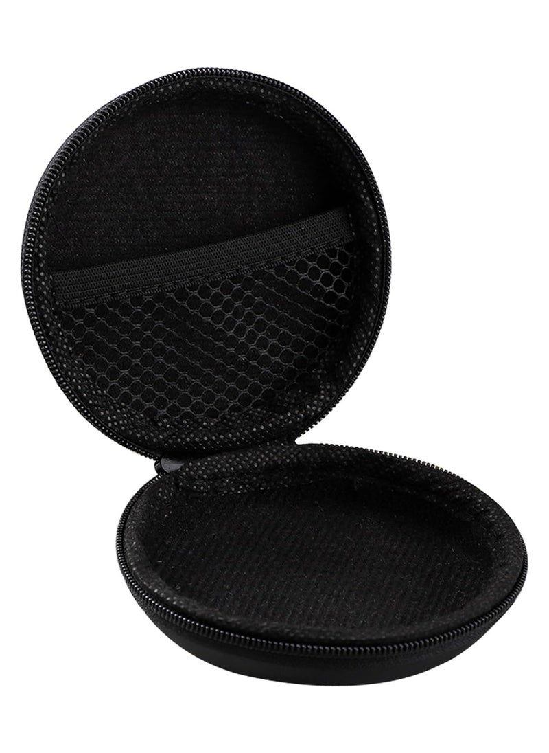 Oasisgalore 2PCS Earbuds Case EVA Small Zipper Pouch Compatible for Earphone  - Image 2