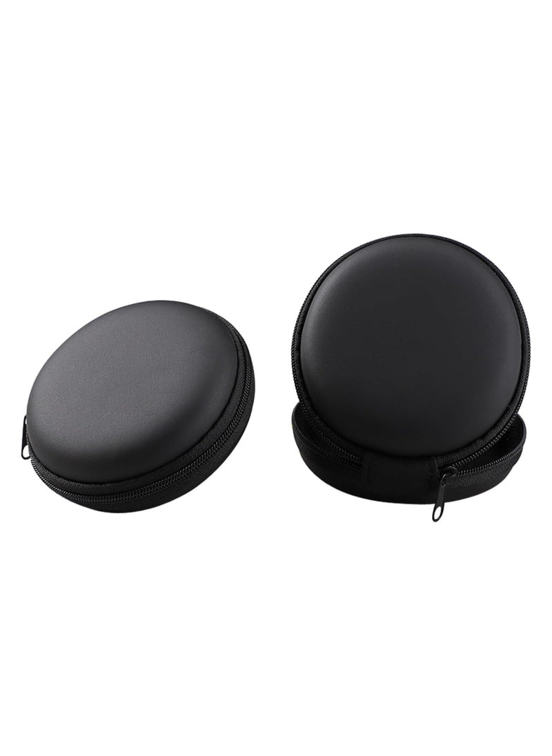 Oasisgalore 2PCS Earbuds Case EVA Small Zipper Pouch Compatible for Earphone  - Image 3