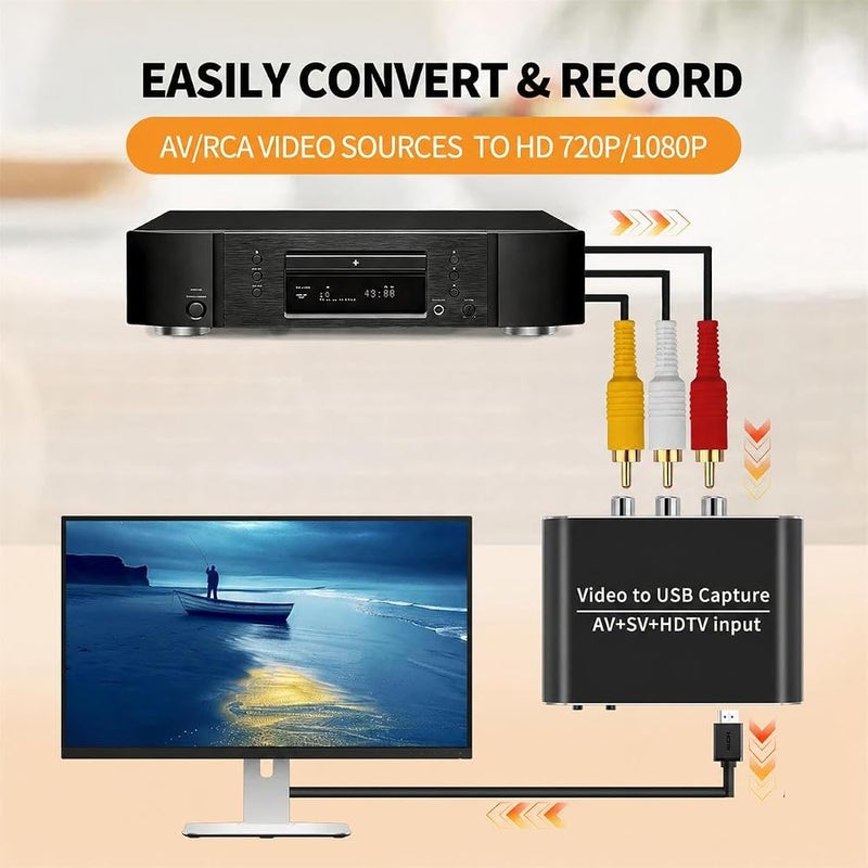 Joleritc بطاقة تسجيل فيديو من نوع USB 3.0 مزودة بمنفذ للبث المباشر. - Image 5