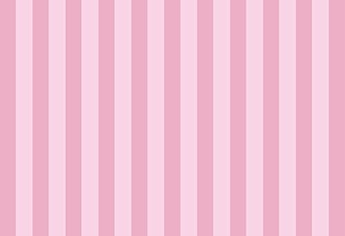 Laeacco Pink Stripes Backdrop 7x5ft Photography Background Pastel Pink Striped Background Birthday Party Decor Banner Princess Girls Baby Shower Decor - Image 1