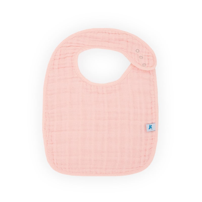 Little Unicorn Premium Classic Bib 3 pack | Adjustable as baby grows | Soft fabric on skin | Great for first time eaters (Watercolor Roses) - Image 4