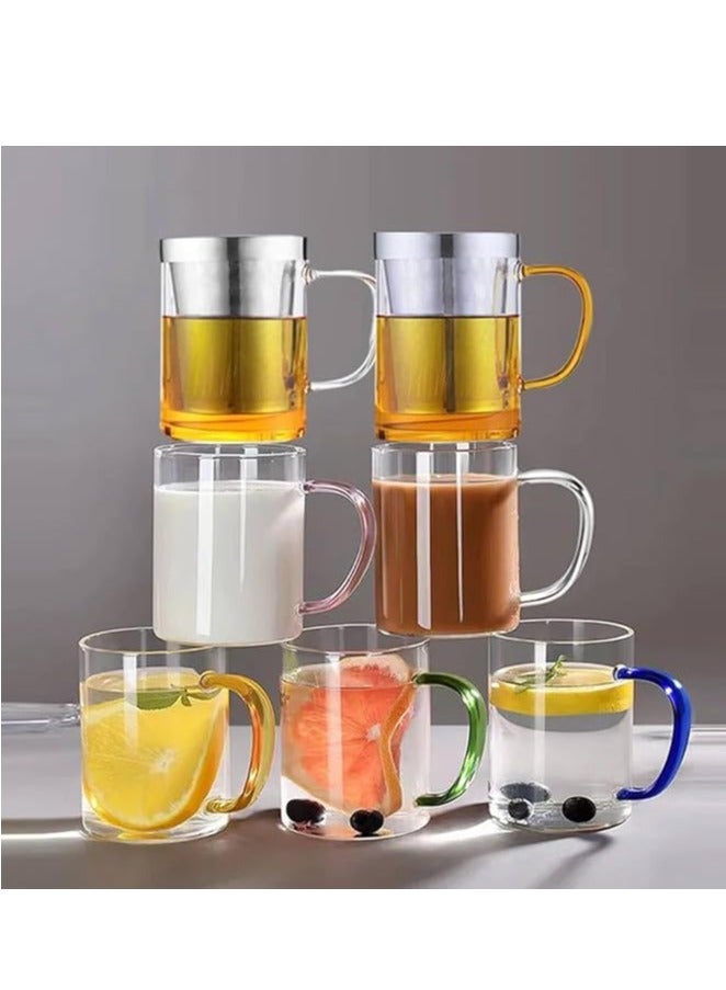 Spaceshoop Pyrex thermal mug set, mixed colors, 6 pieces, 330 ml - Image 2