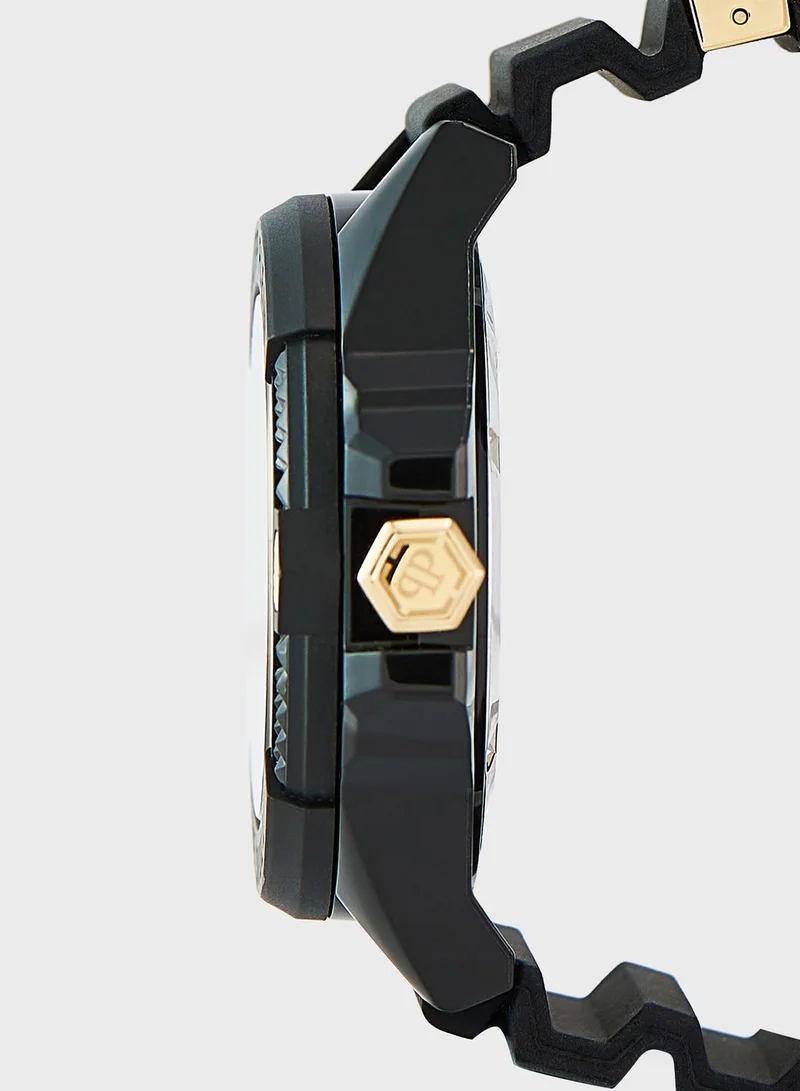PHILIPP PLEIN Pwuba0223 Skull Analog Watch