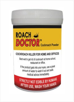 Roach Doctor Powerful Roach Doctor Cockroach Powder – Ideal for All Spaces: Home, Office, School, Restaurant Pack of 1 