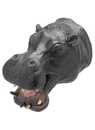 Hippopotamus Hand Puppet Realistic Latex Soft Animal Toy Storytelling Role Play Party Supplies for Kids - pzsku/ZA6A5F411D32F44E4F03DZ/45/_/1733428093/774ad5e6-0999-4acc-91a0-d526f03019b4