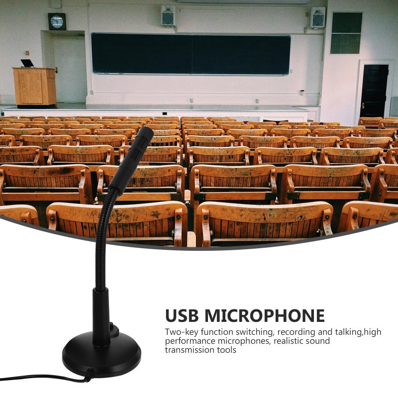 ميكروفون USB لسطح المكتب للبث المباشر للألعاب وتسجيل الاجتماعات عبر الإنترنت - Image 4