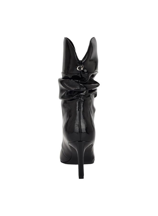 GUESS حذاء ناريسا للنساء بارتفاع منتصف الساق، أسود 002، 37.5 EU - Image 4