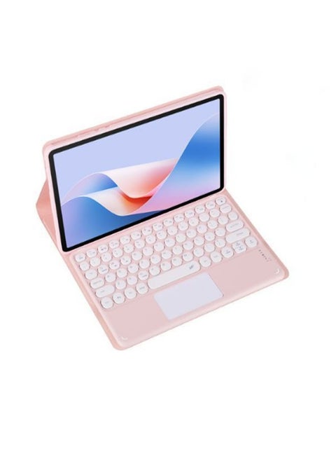 Keyboard case compatible with Honor Pad X8a 11-inch 2024 Touchpad detachable keyboard  Slim leather folio smart cover